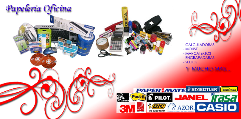 Papeleria de oficina